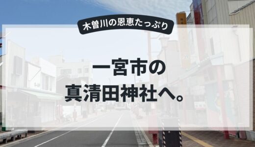 【一宮市：真清田神社】 街中にあるどデカい神社と壮大な雲